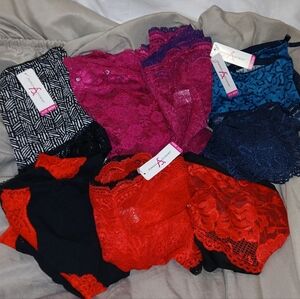 7p Ashley Stewart Lace Panties Bundle